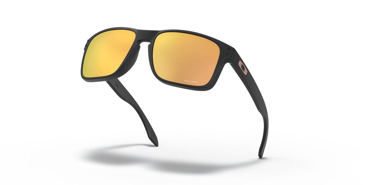 Oakley Holbrook (A) 0OO9244 924449 56 Matte Black / Prizm Rose Gold 56 / Plastic / Plastic