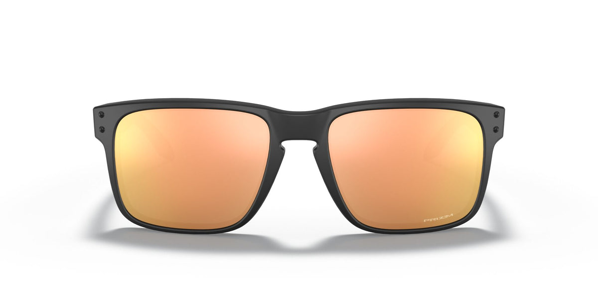 Oakley Holbrook (A) 0OO9244 924449 56 Matte Black / Prizm Rose Gold 56 / Plastic / Plastic