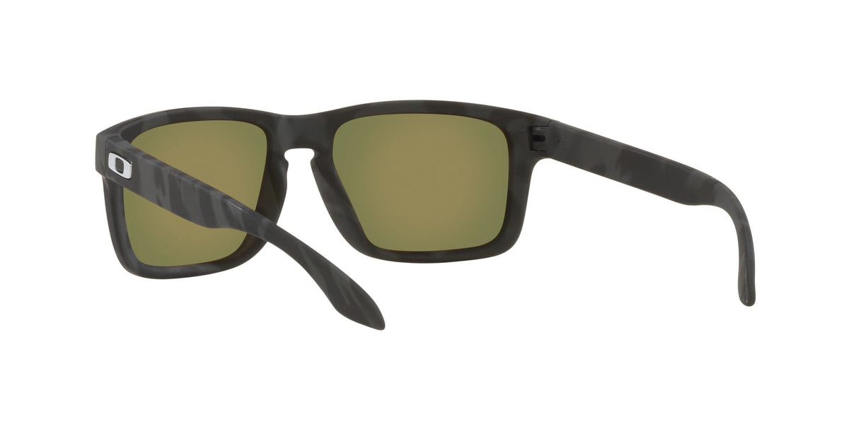 OO 9244 Oakley Holbrook (A) Matte Black Camo / Prizm Ruby Polarised 56 56 / Plastic / Plastic