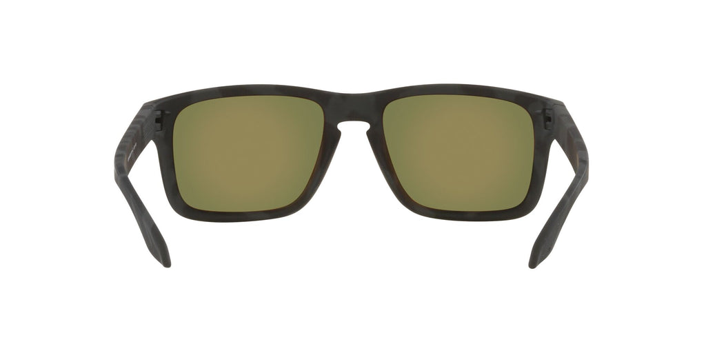 OO 9244 Oakley Holbrook (A) Matte Black Camo / Prizm Ruby Polarised 56 56 / Plastic / Plastic