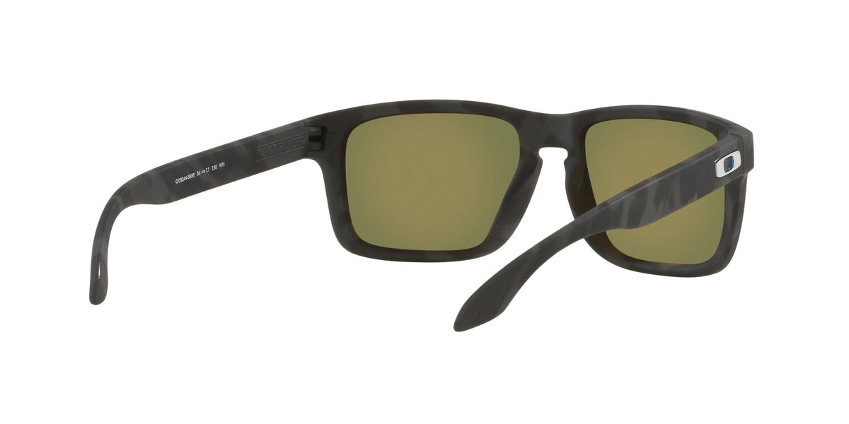 OO 9244 Oakley Holbrook (A) Matte Black Camo / Prizm Ruby Polarised 56 56 / Plastic / Plastic