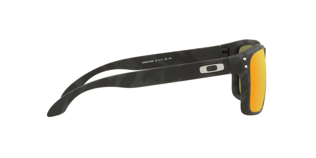 OO 9244 Oakley Holbrook (A) Matte Black Camo / Prizm Ruby Polarised 56 56 / Plastic / Plastic