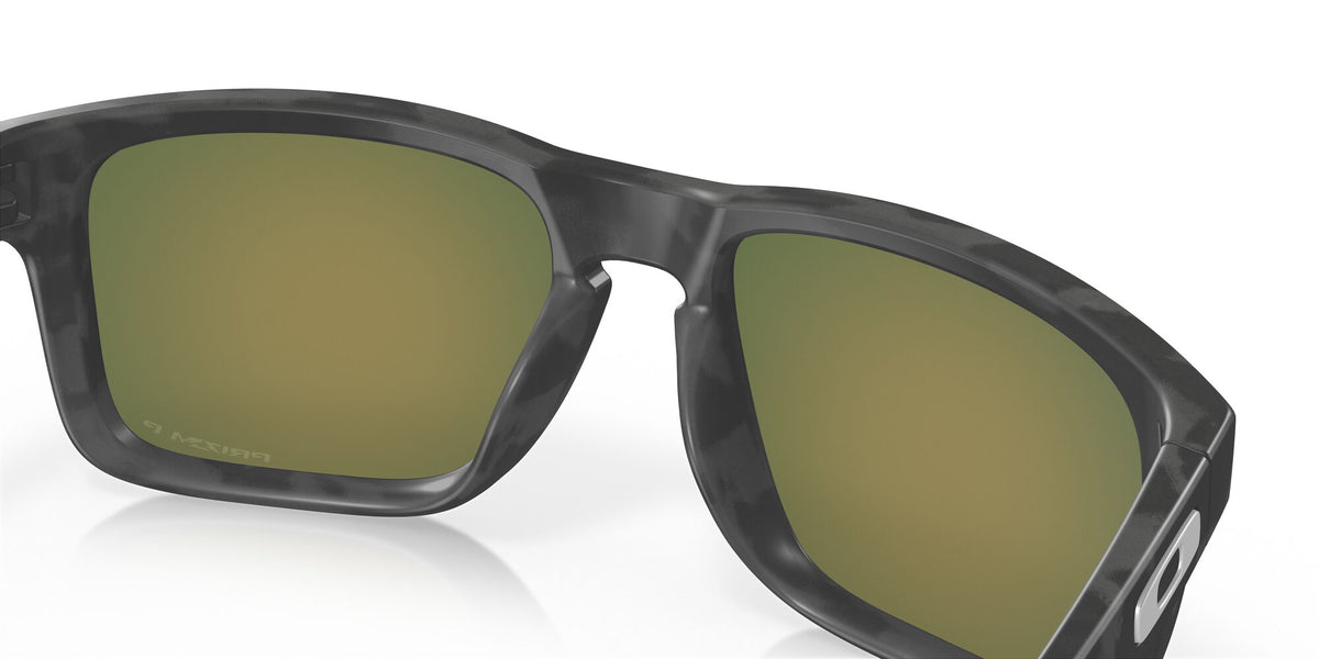 OO 9244 Oakley Holbrook (A) Matte Black Camo / Prizm Ruby Polarised 56 56 / Plastic / Plastic