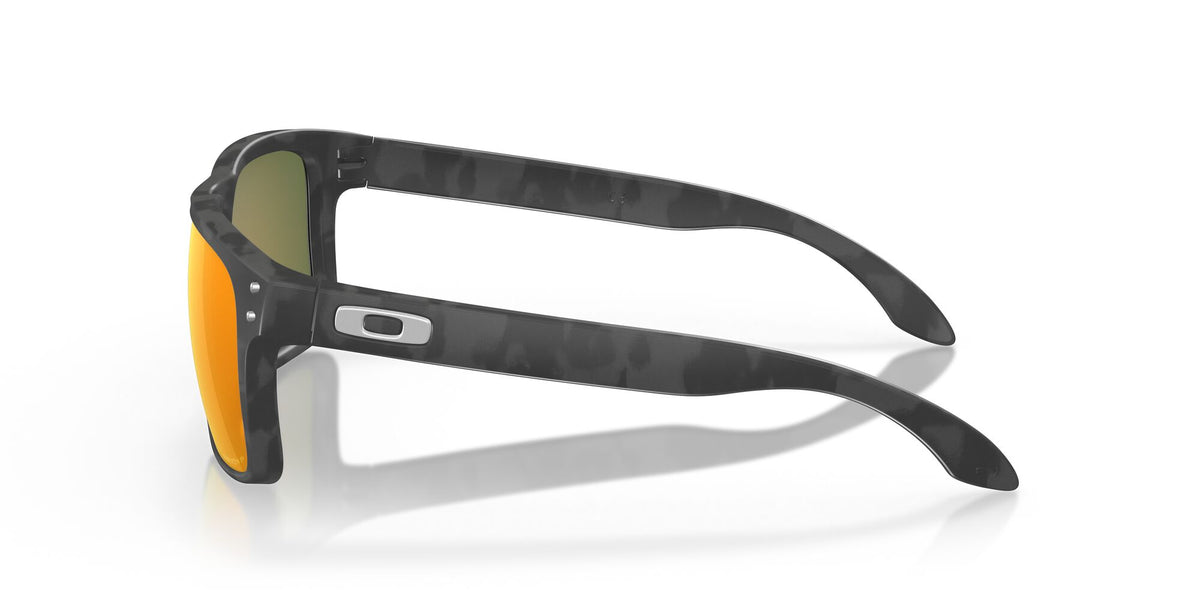 OO 9244 Oakley Holbrook (A) Matte Black Camo / Prizm Ruby Polarised 56 56 / Plastic / Plastic