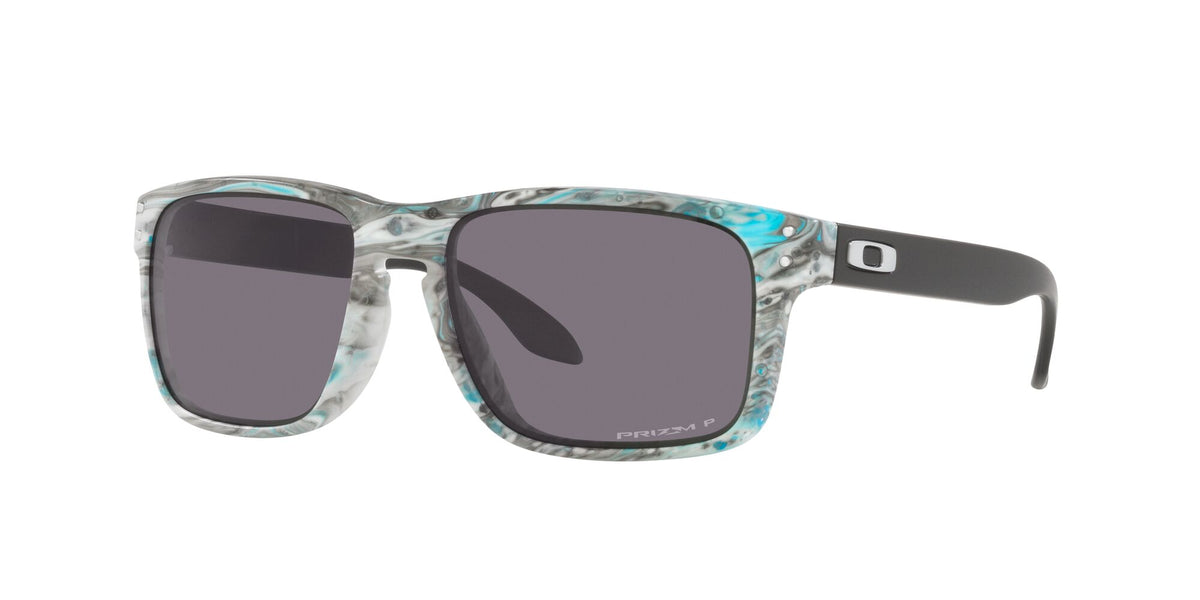 OO 9244 Oakley Holbrook (A) Sanctuary Swirl / Prizm Grey Polarised 56 56 / Plastic / Plastic