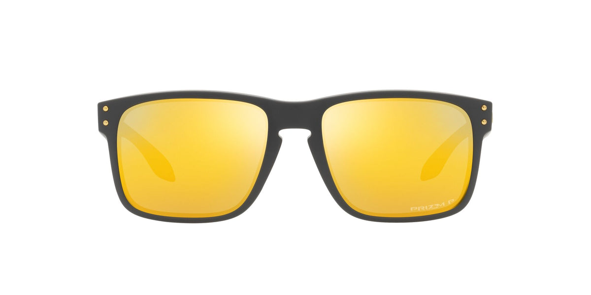 Oakley Holbrook (A) 0OO9244 924459 56 Matte Carbon / Prizm 24K Polarized 56 / Plastic / Plastic