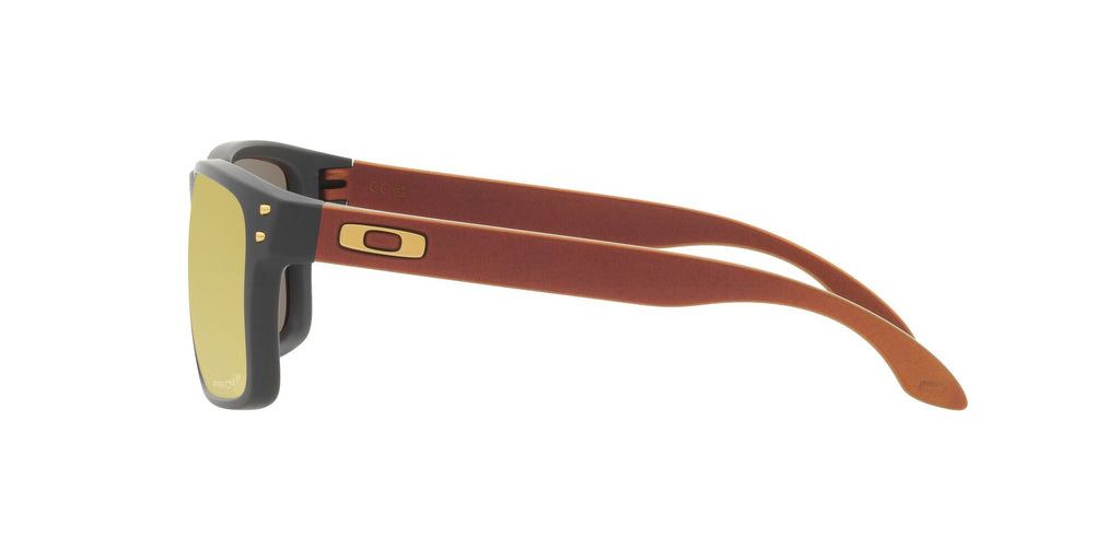 Oakley Holbrook (A) 0OO9244 924459 56 Matte Carbon / Prizm 24K Polarized 56 / Plastic / Plastic