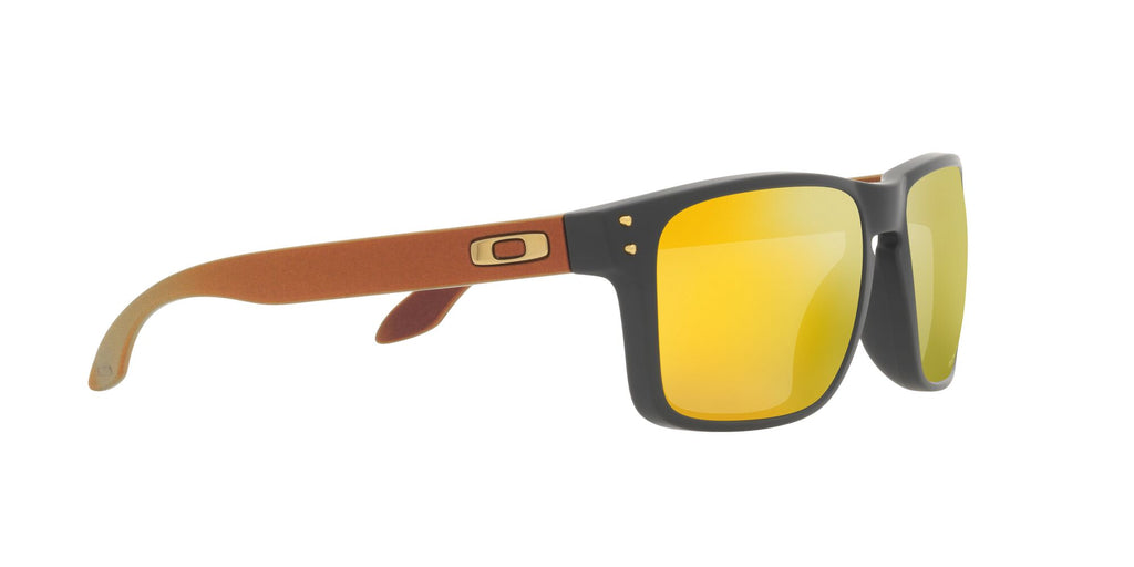 Oakley Holbrook (A) 0OO9244 924459 56 Matte Carbon / Prizm 24K Polarized 56 / Plastic / Plastic