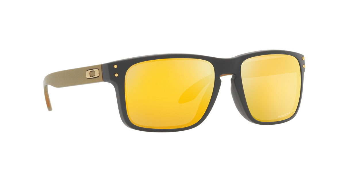Oakley Holbrook (A) 0OO9244 924459 56 Matte Carbon / Prizm 24K Polarized 56 / Plastic / Plastic