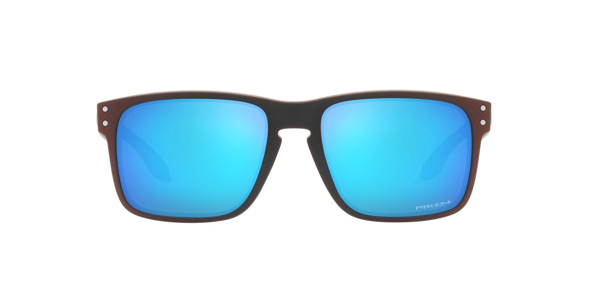 OO 9244 Oakley Holbrook (A) Matte Black/Red Colorshift /  Prizm Sapphire 56 / Plastic / Plastic