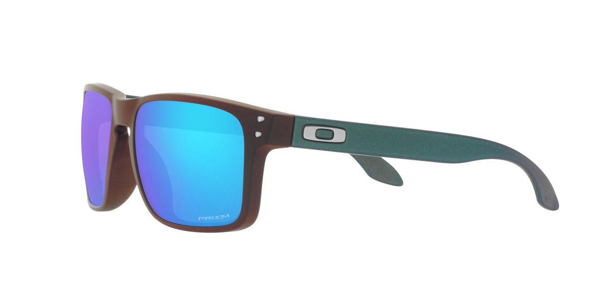 OO 9244 Oakley Holbrook (A) Matte Black/Red Colorshift /  Prizm Sapphire 56 / Plastic / Plastic