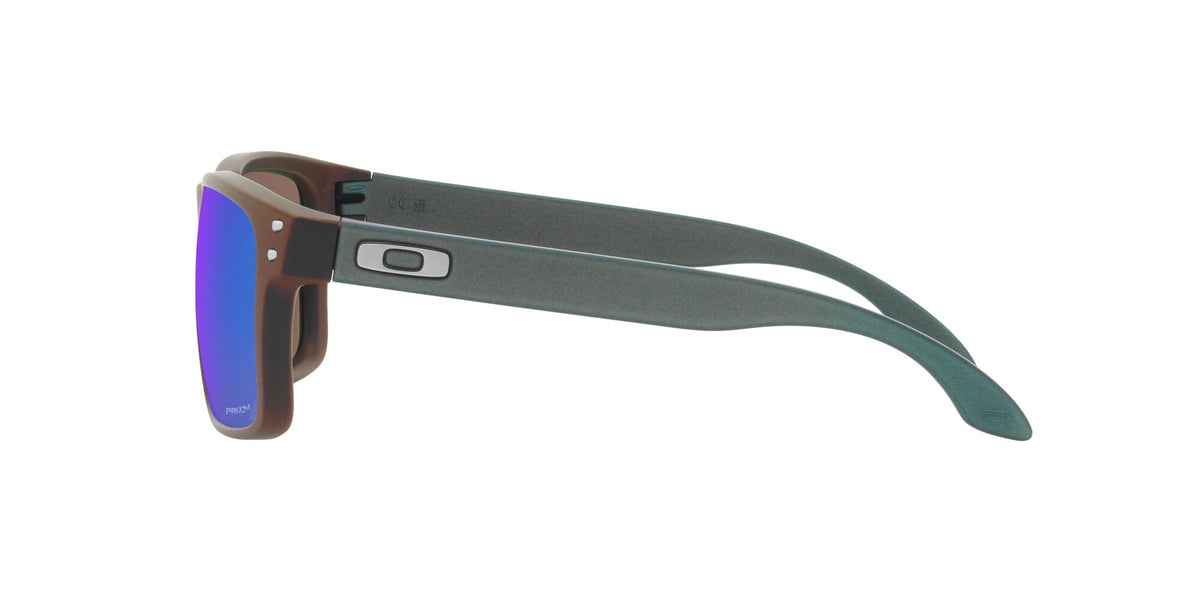 OO 9244 Oakley Holbrook (A) Matte Black/Red Colorshift /  Prizm Sapphire 56 / Plastic / Plastic