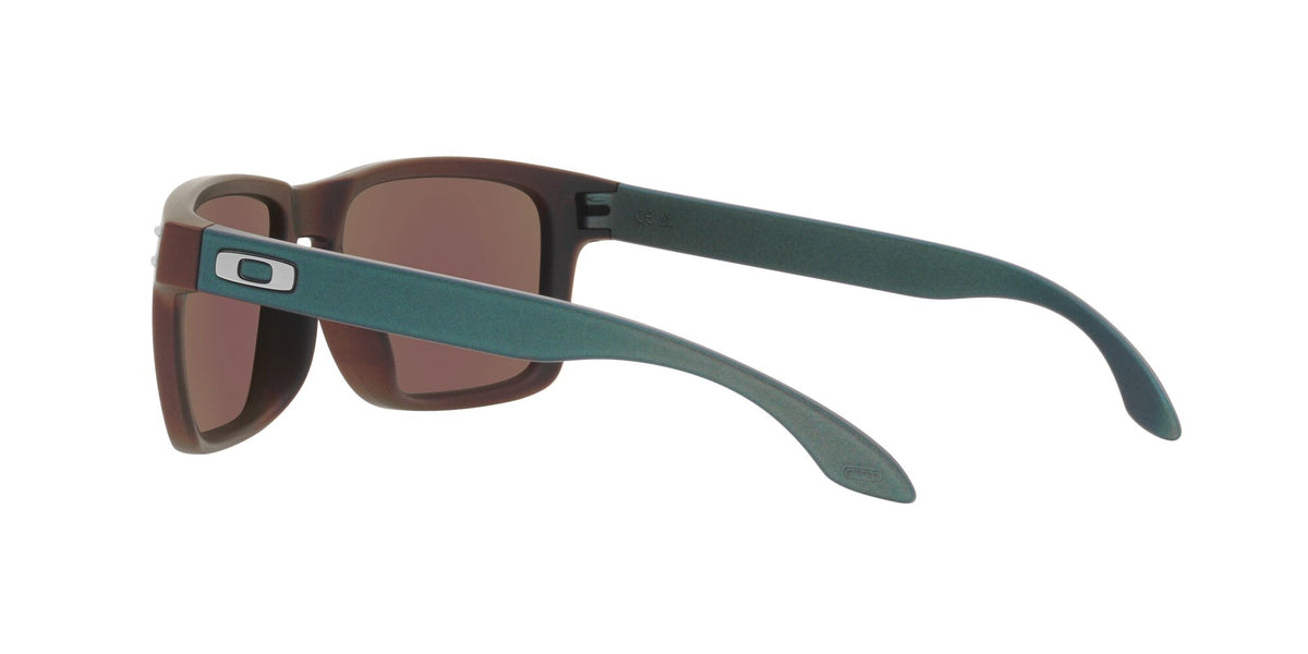OO 9244 Oakley Holbrook (A) Matte Black/Red Colorshift /  Prizm Sapphire 56 / Plastic / Plastic