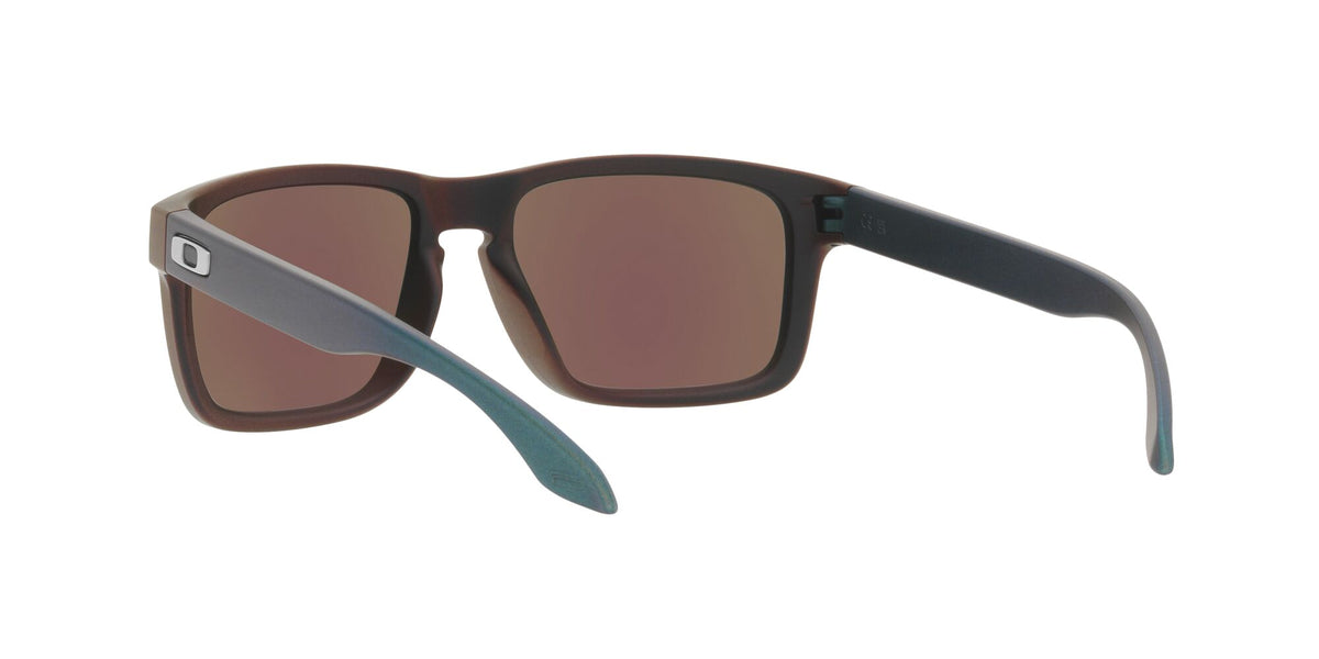 OO 9244 Oakley Holbrook (A) Matte Black/Red Colorshift /  Prizm Sapphire 56 / Plastic / Plastic