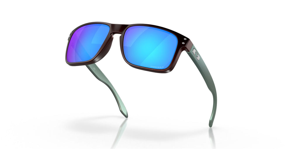 OO 9244 Oakley Holbrook (A) Matte Black/Red Colorshift /  Prizm Sapphire 56 / Plastic / Plastic