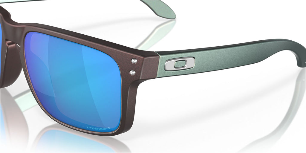 OO 9244 Oakley Holbrook (A) Matte Black/Red Colorshift /  Prizm Sapphire 56 / Plastic / Plastic