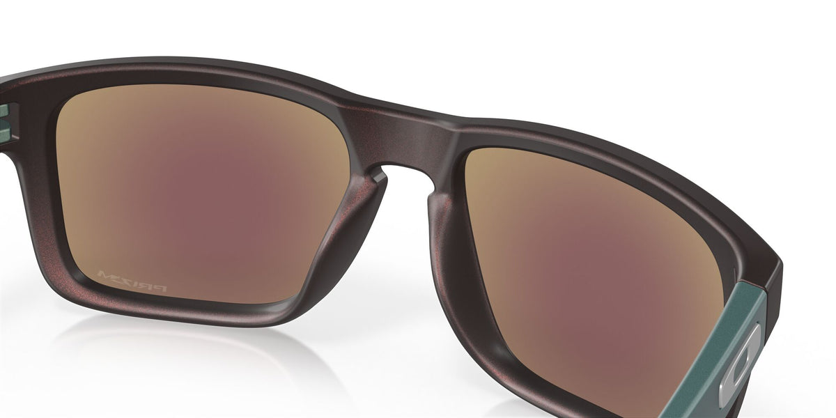 OO 9244 Oakley Holbrook (A) Matte Black/Red Colorshift /  Prizm Sapphire 56 / Plastic / Plastic