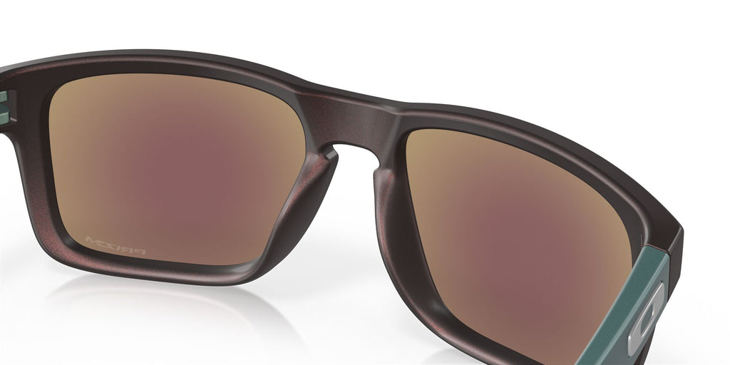 OO 9244 Oakley Holbrook (A) Matte Black/Red Colorshift /  Prizm Sapphire 56 / Plastic / Plastic