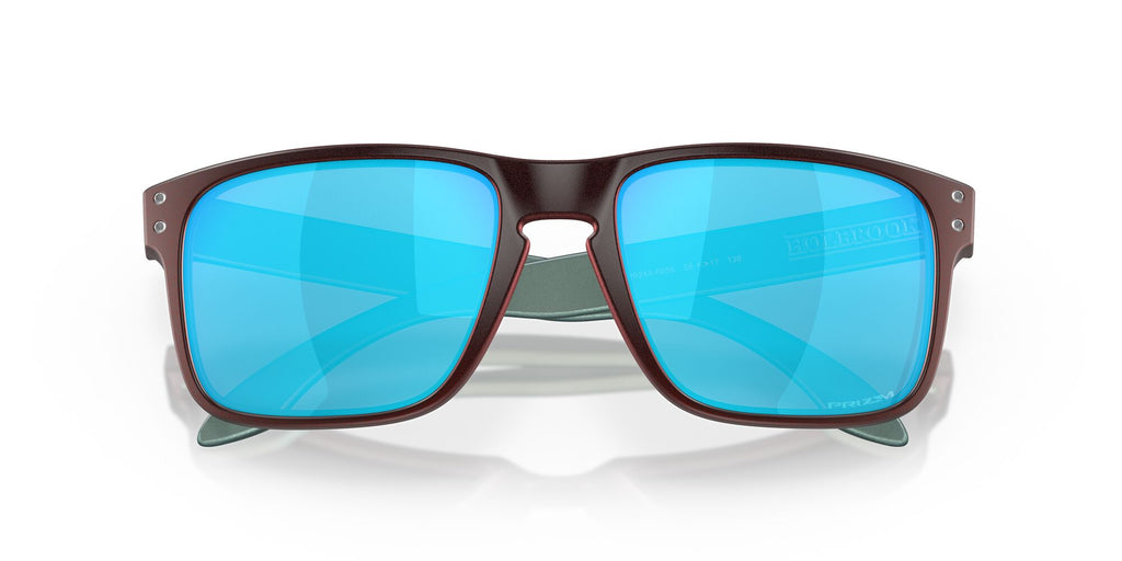OO 9244 Oakley Holbrook (A) Matte Black/Red Colorshift /  Prizm Sapphire 56 / Plastic / Plastic