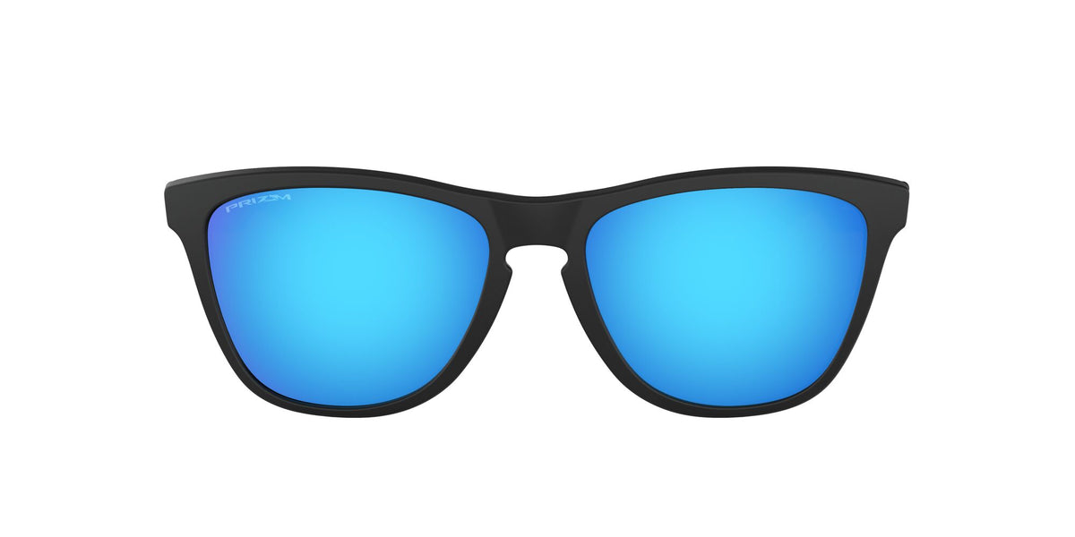 Oakley Frogskins (A) 0OO9245 924561 54 Matte Black / Prizm Sapphire 54 / Polycarbonate / O_matter / Injected
