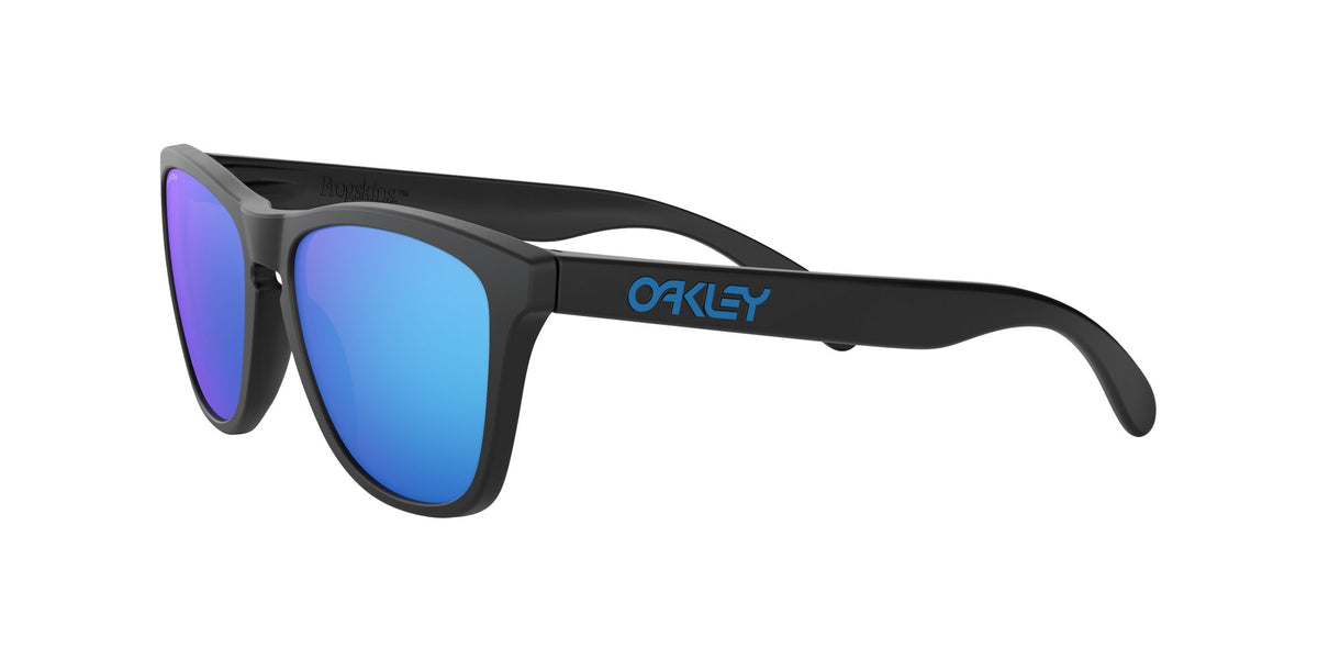 Oakley Frogskins (A) 0OO9245 924561 54 Matte Black / Prizm Sapphire 54 / Polycarbonate / O_matter / Injected