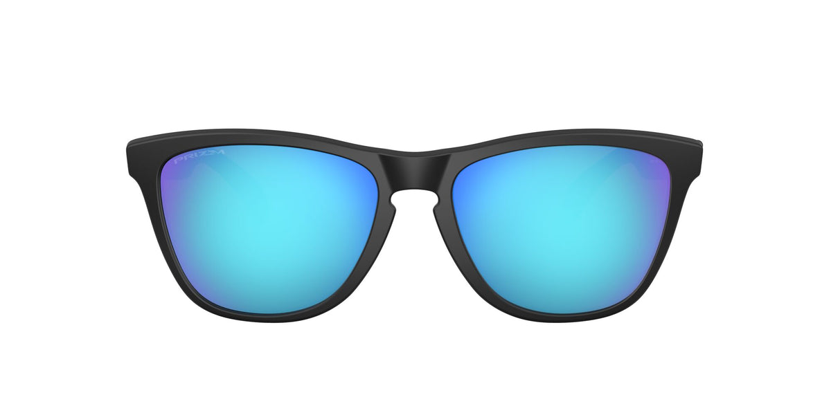 Oakley Frogskins (A) 0OO9245 924561 54 Matte Black / Prizm Sapphire 54 / Polycarbonate / O_matter / Injected