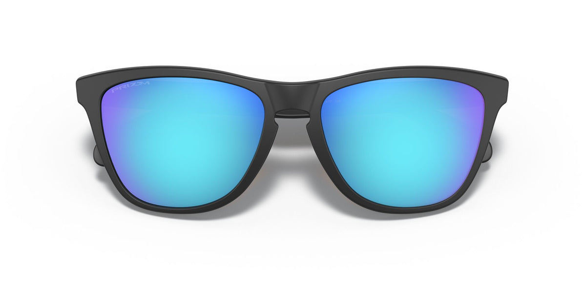 Oakley Frogskins (A) 0OO9245 924561 54 Matte Black / Prizm Sapphire 54 / Polycarbonate / O_matter / Injected