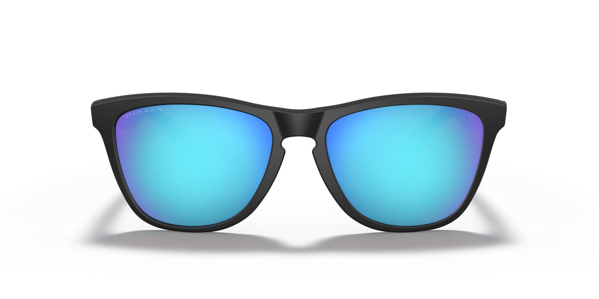 Oakley Frogskins (A) 0OO9245 924561 54 Matte Black / Prizm Sapphire 54 / Polycarbonate / O_matter / Injected