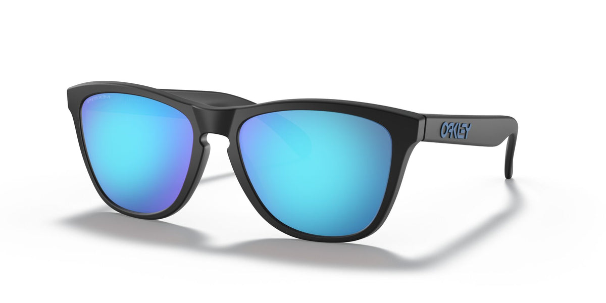 Oakley Frogskins (A) 0OO9245 924561 54 Matte Black / Prizm Sapphire 54 / Polycarbonate / O_matter / Injected