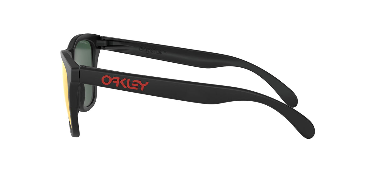 Oakley Frogskins (A) 0OO9245 924563 54 Matte Black / Prizm Ruby 54 / Polycarbonate / O_matter / Injected