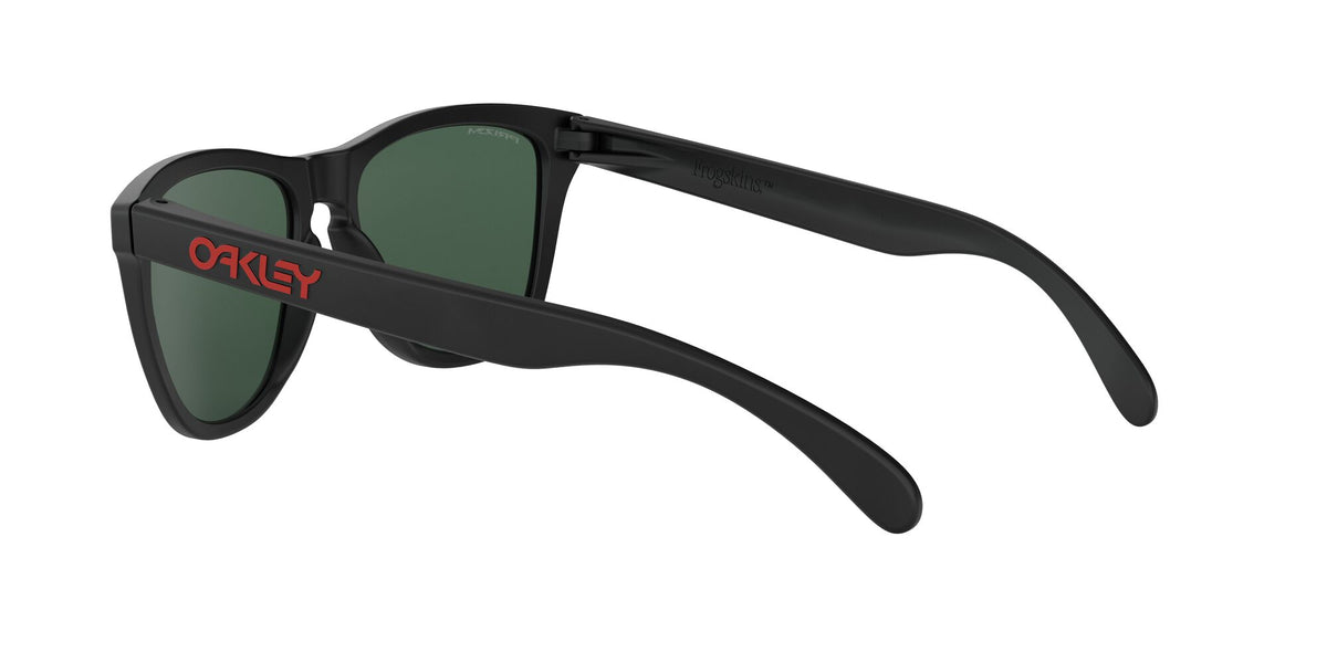 Oakley Frogskins (A) 0OO9245 924563 54 Matte Black / Prizm Ruby 54 / Polycarbonate / O_matter / Injected