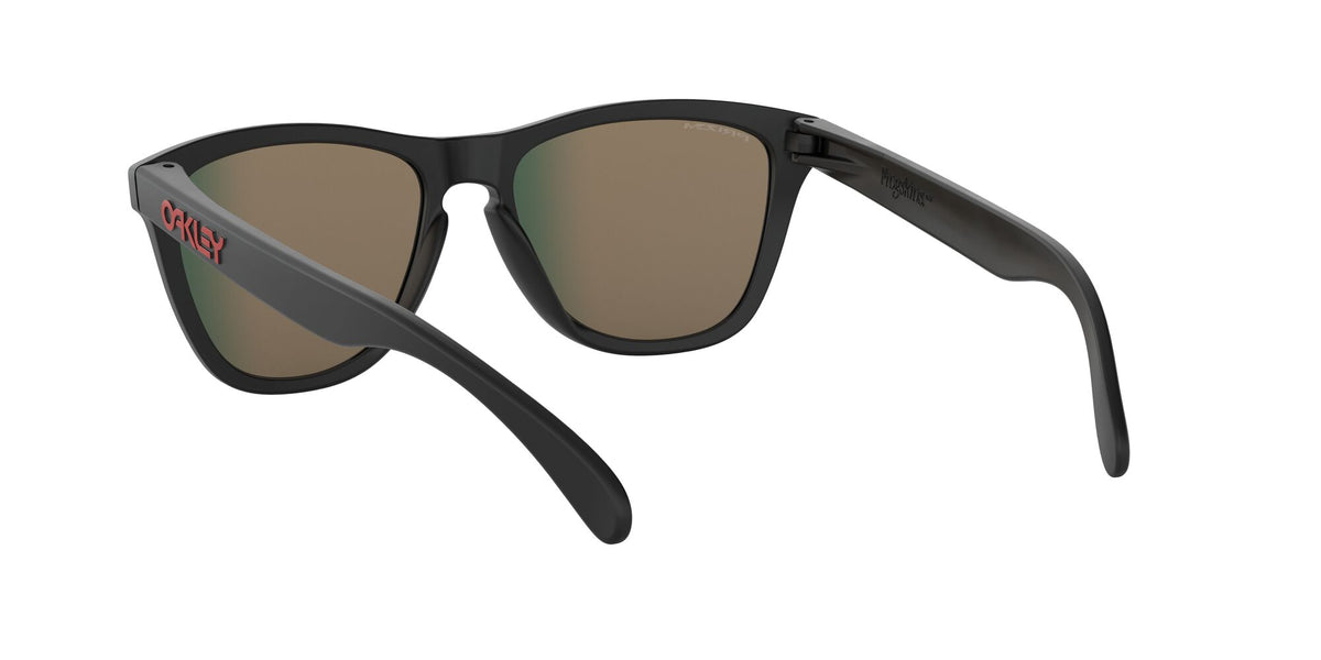 Oakley Frogskins (A) 0OO9245 924563 54 Matte Black / Prizm Ruby 54 / Polycarbonate / O_matter / Injected