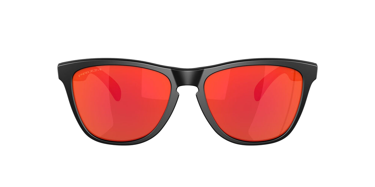 Oakley Frogskins (A) 0OO9245 924563 54 Matte Black / Prizm Ruby 54 / Polycarbonate / O_matter / Injected