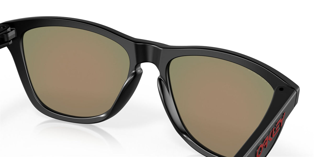 Oakley Frogskins (A) 0OO9245 924563 54 Matte Black / Prizm Ruby 54 / Polycarbonate / O_matter / Injected