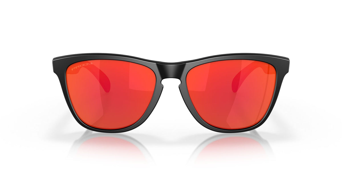 Oakley Frogskins (A) 0OO9245 924563 54 Matte Black / Prizm Ruby 54 / Polycarbonate / O_matter / Injected