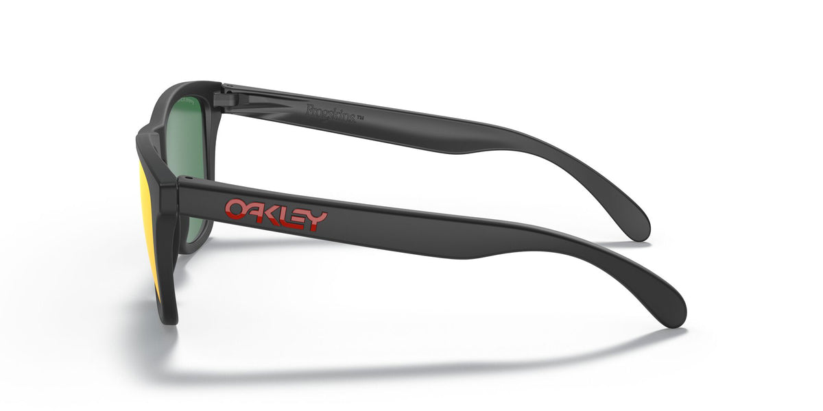 Oakley Frogskins (A) 0OO9245 924563 54 Matte Black / Prizm Ruby 54 / Polycarbonate / O_matter / Injected
