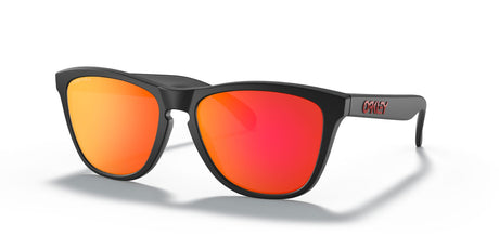 Oakley Frogskins (A) 0OO9245 924563 54 Matte Black / Prizm Ruby 54 / Polycarbonate / O_matter / Injected
