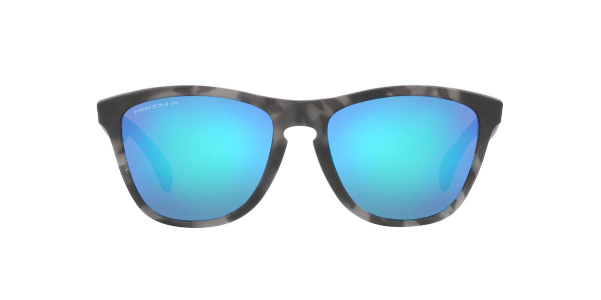 OO 9245 Oakley Frogskins (A) Matte Black Tortoise / Prizm Sapphire Polarised 54 54 / Polycarbonate / O_matter / Injected
