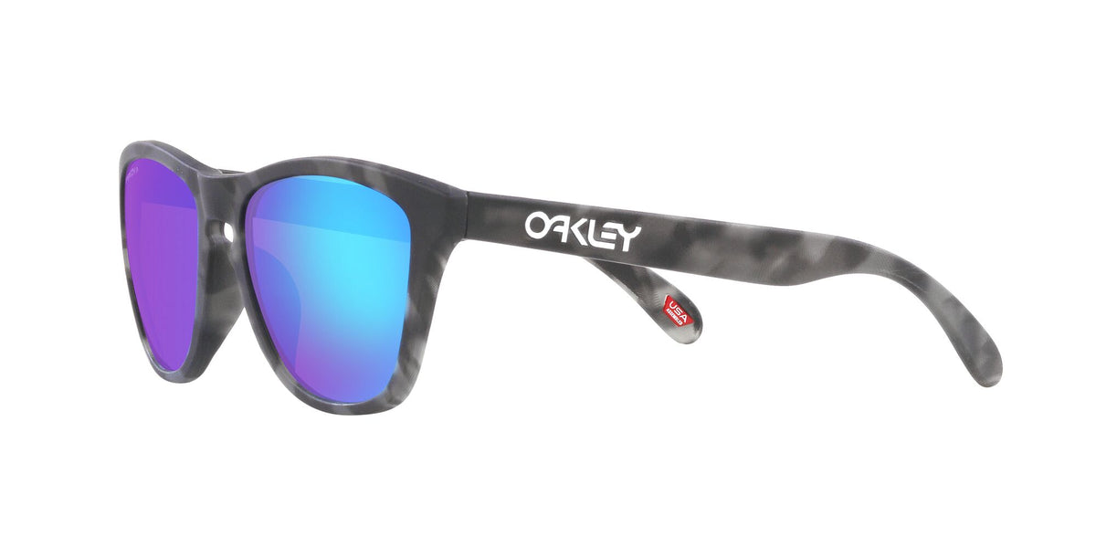 OO 9245 Oakley Frogskins (A) Matte Black Tortoise / Prizm Sapphire Polarised 54 54 / Polycarbonate / O_matter / Injected