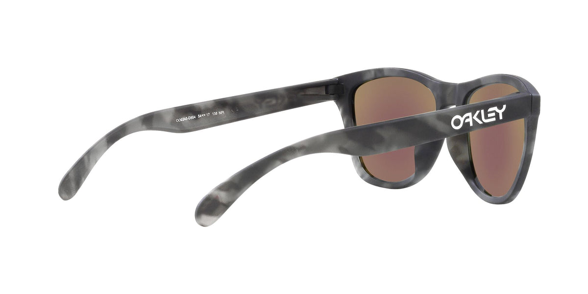 OO 9245 Oakley Frogskins (A) Matte Black Tortoise / Prizm Sapphire Polarised 54 54 / Polycarbonate / O_matter / Injected