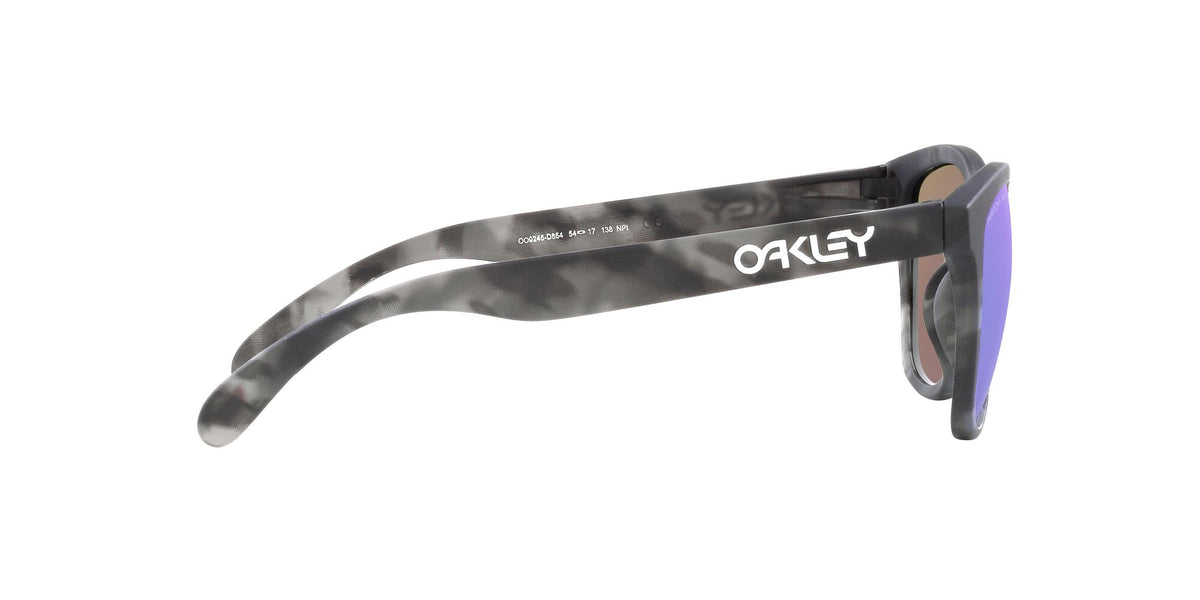 OO 9245 Oakley Frogskins (A) Matte Black Tortoise / Prizm Sapphire Polarised 54 54 / Polycarbonate / O_matter / Injected