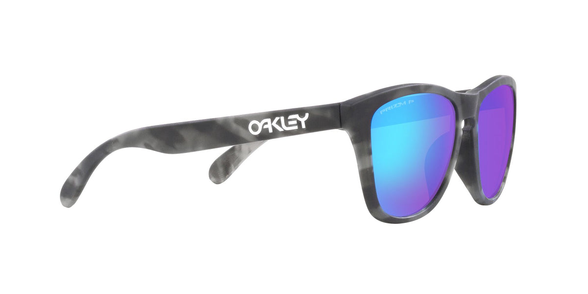 OO 9245 Oakley Frogskins (A) Matte Black Tortoise / Prizm Sapphire Polarised 54 54 / Polycarbonate / O_matter / Injected