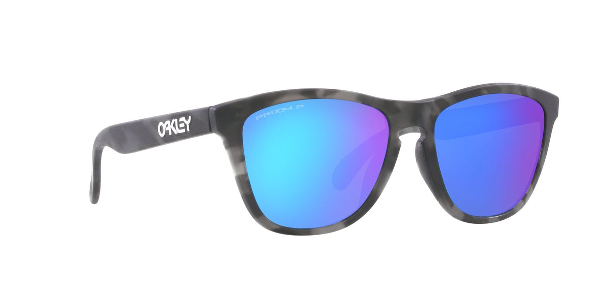 OO 9245 Oakley Frogskins (A) Matte Black Tortoise / Prizm Sapphire Polarised 54 54 / Polycarbonate / O_matter / Injected