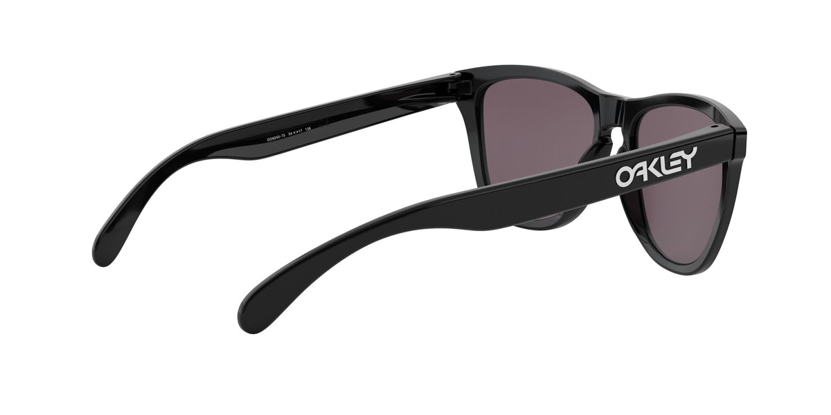 Oakley Frogskins (A) 0OO9245 924575 54 Polished Black / Prizm Grey 54 / Plastic / Plastic