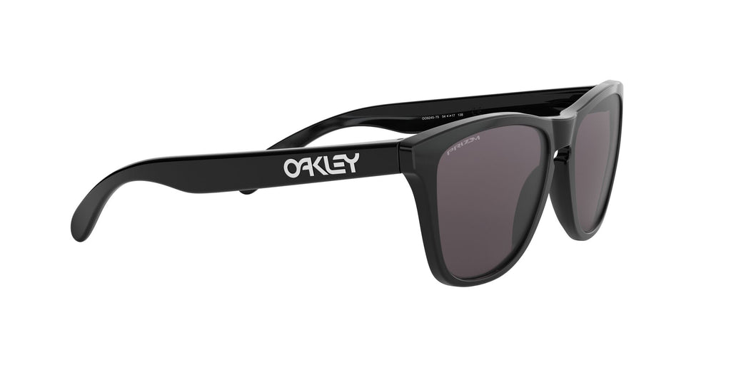 Oakley Frogskins (A) 0OO9245 924575 54 Polished Black / Prizm Grey 54 / Plastic / Plastic
