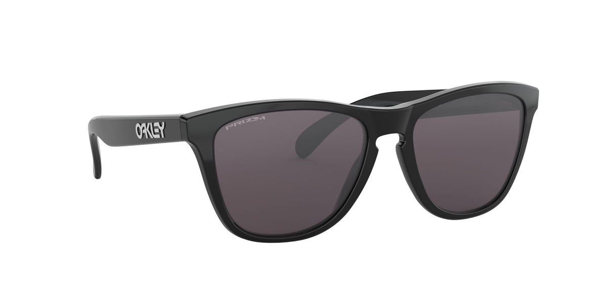Oakley Frogskins (A) 0OO9245 924575 54 Polished Black / Prizm Grey 54 / Plastic / Plastic