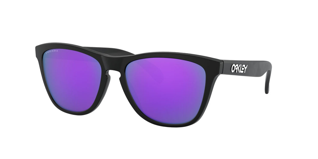 OO 9245 Oakley Frogskins (A) Matte Black /  Prizm Violet 54 / Plastic / Plastic