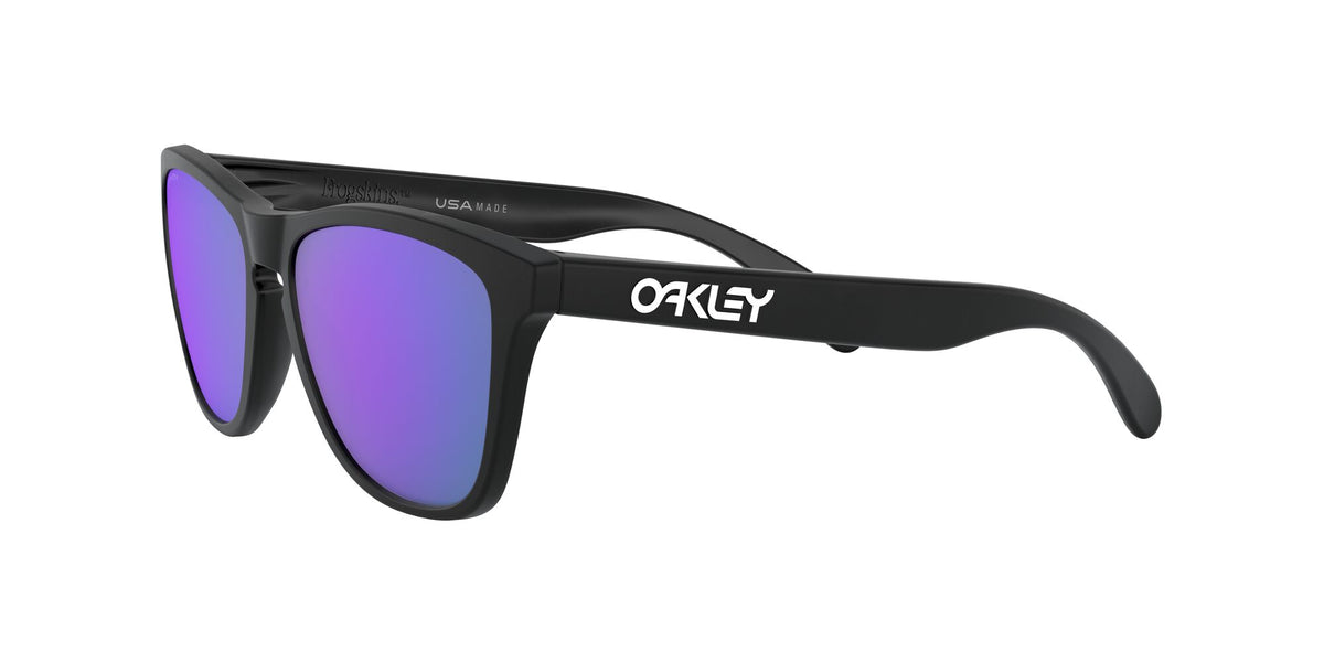OO 9245 Oakley Frogskins (A) Matte Black /  Prizm Violet 54 / Plastic / Plastic