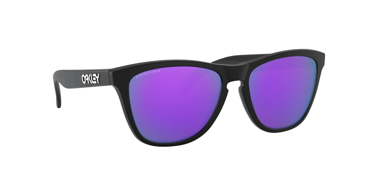 OO 9245 Oakley Frogskins (A) Matte Black /  Prizm Violet 54 / Plastic / Plastic