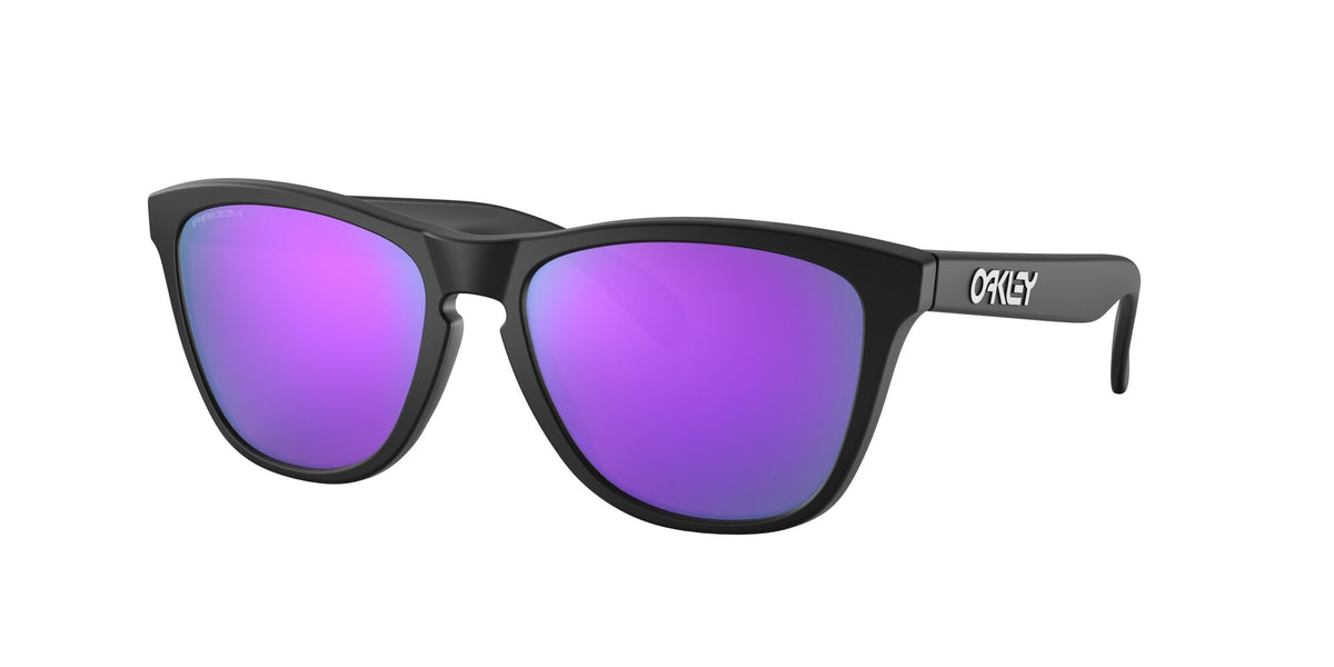 OO 9245 Oakley Frogskins (A) Matte Black /  Prizm Violet 54 / Plastic / Plastic